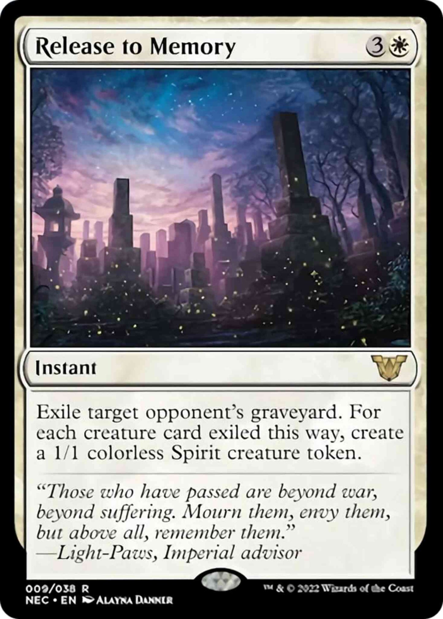 Release to Memory [9] [Kamigawa: Neon Dynasty: Commander] [Non-Foil]