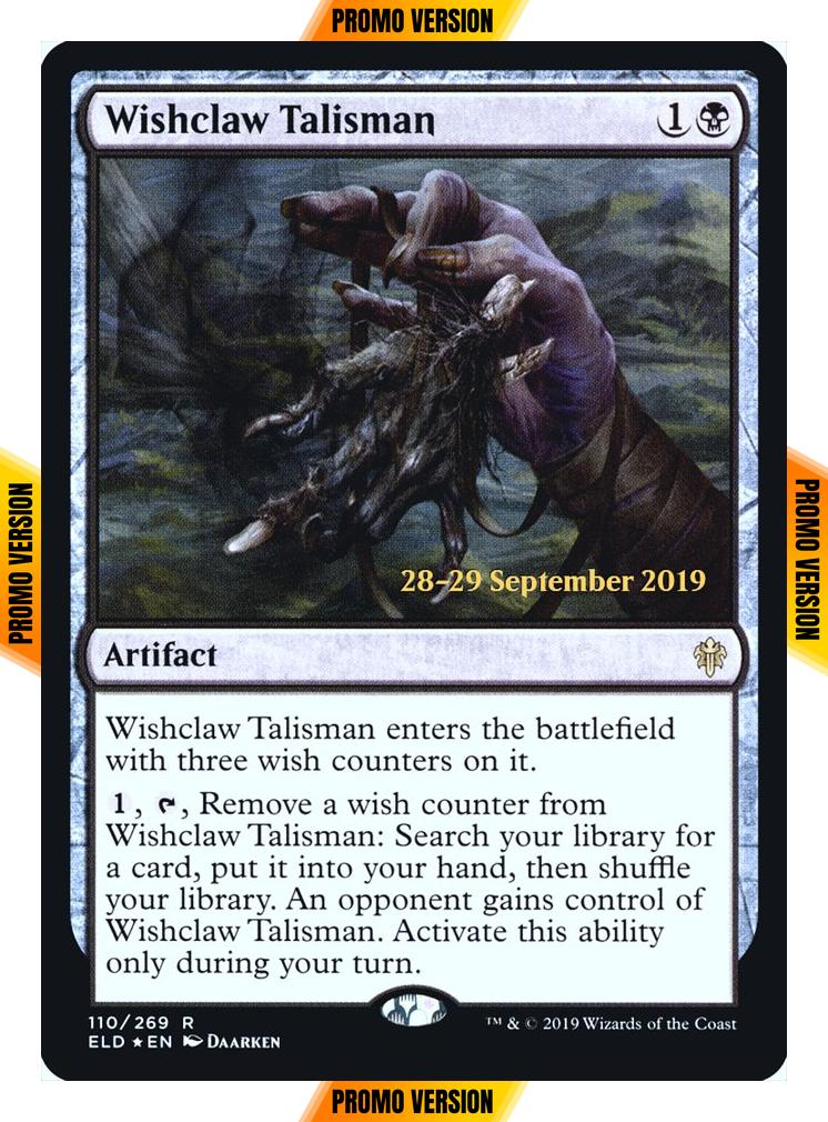Wishclaw Talisman [110s] [Throne of Eldraine Promos] [Foil]
