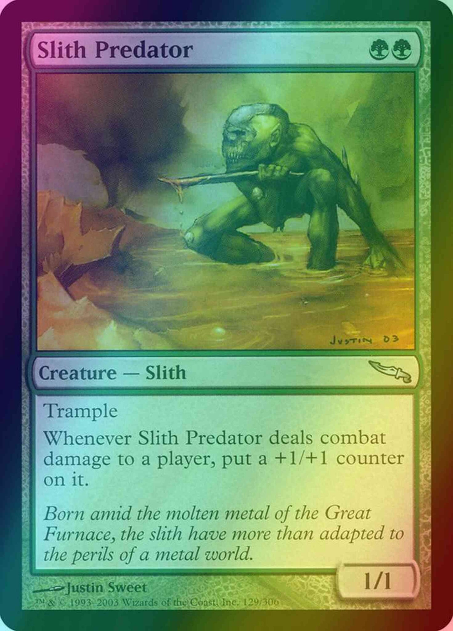Slith Predator [129] [Mirrodin] [Foil]