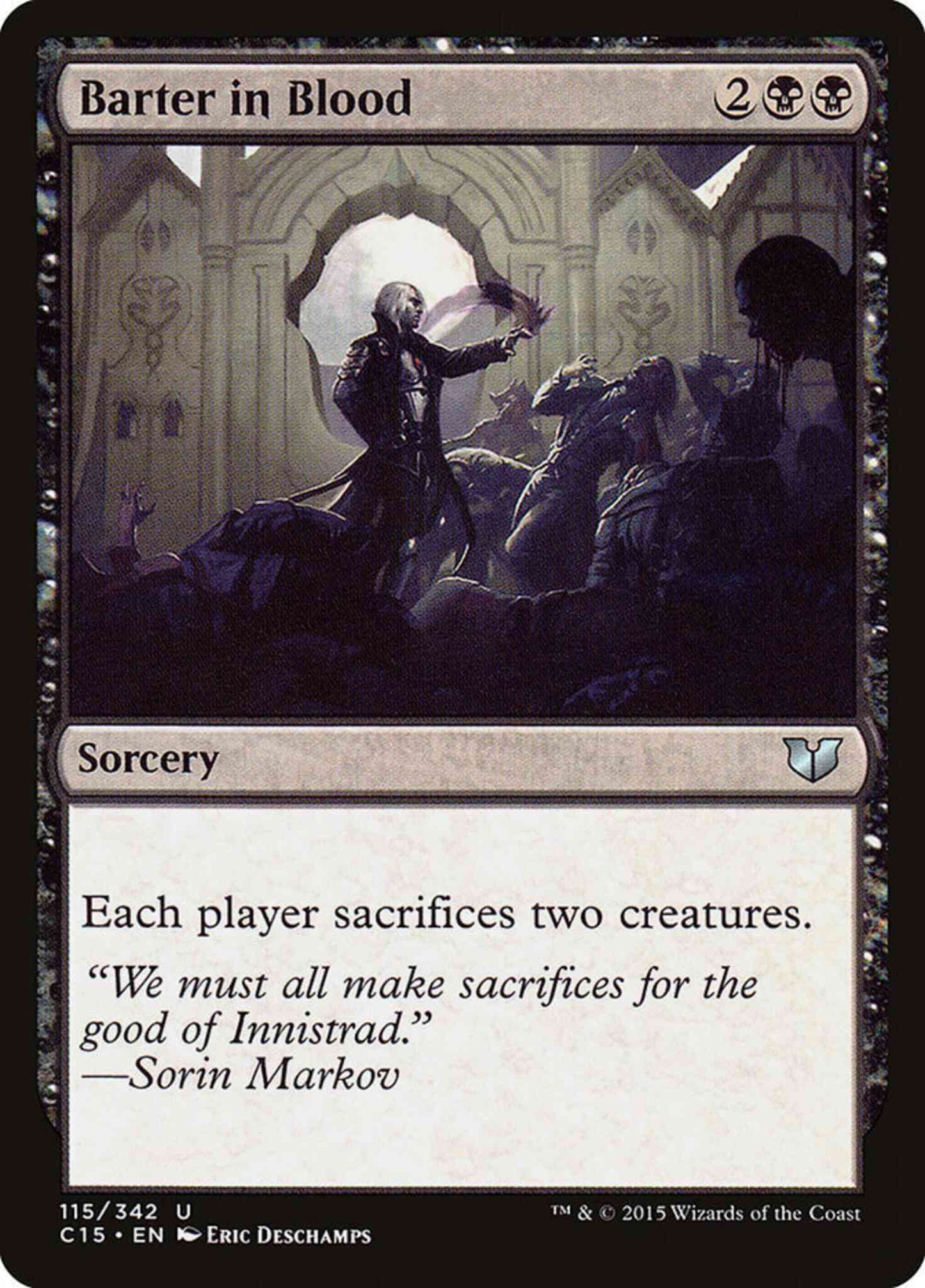 Barter in Blood [115] [Commander 2015] [Non-Foil]