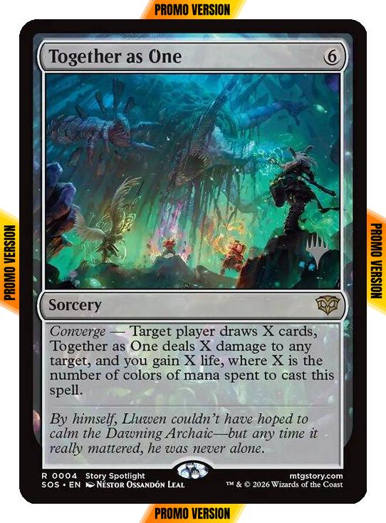 Together as One [4p] [Promo Pack] [Secrets of Strixhaven Promos] [Non-Foil]