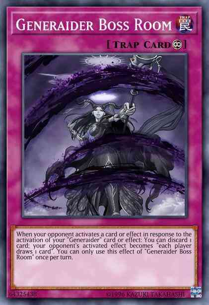 Generaider Boss Room - MYFI-EN038 - Super Rare - 1st Edition