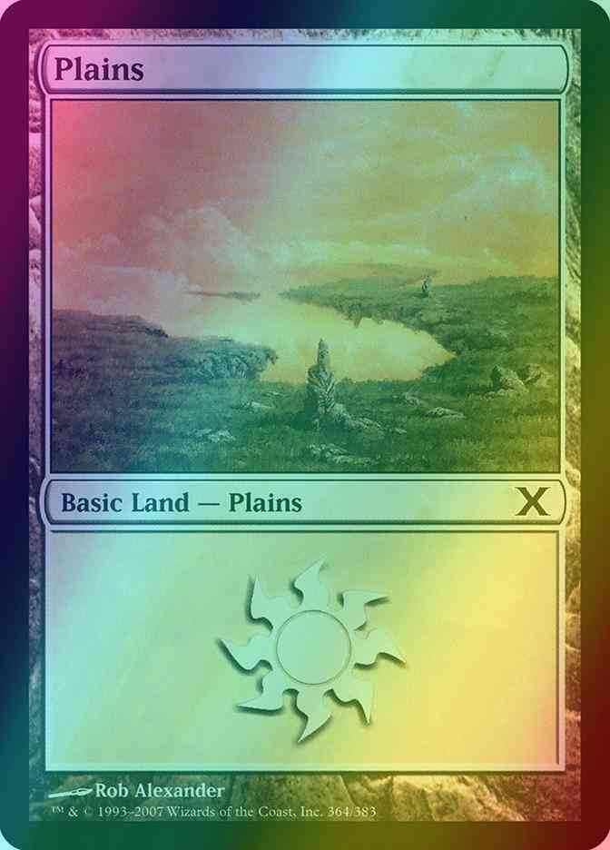 Plains [364] [Tenth Edition] [Foil]