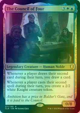 The Council of Four [271] [Commander Legends: Battle for Baldur's Gate] [Foil]