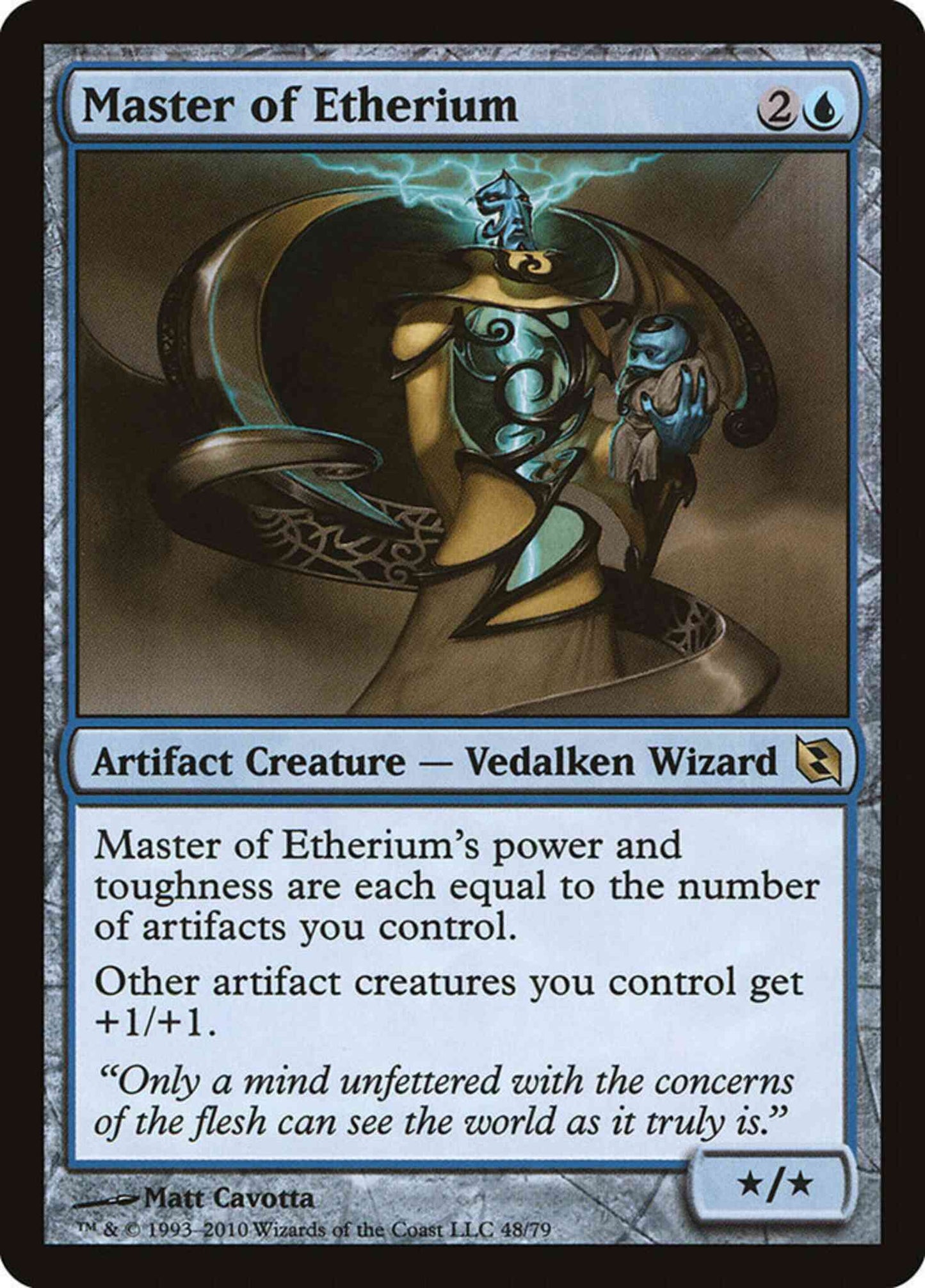 Master of Etherium [48] [Duel Decks: Elspeth vs. Tezzeret] [Non-Foil]