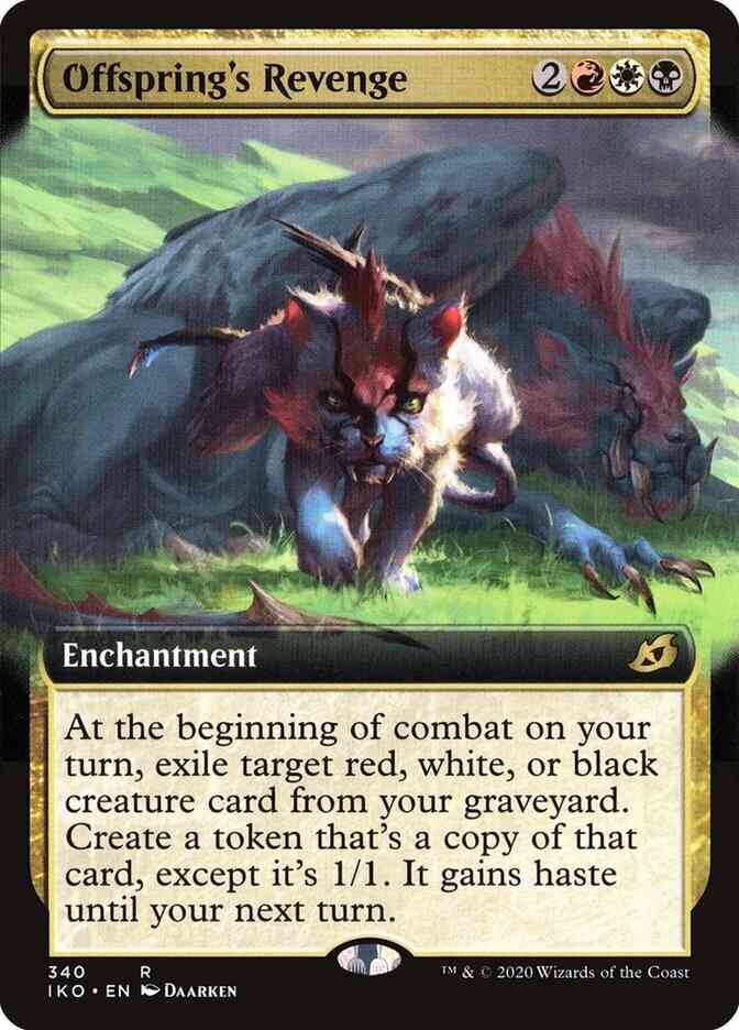 Offspring's Revenge [340] [Extended Art] [Ikoria: Lair of Behemoths] [Non-Foil]