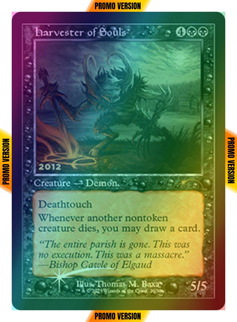 Harvester of Souls [20] [Retro Frame] [30th Anniversary Promos] [Foil]
