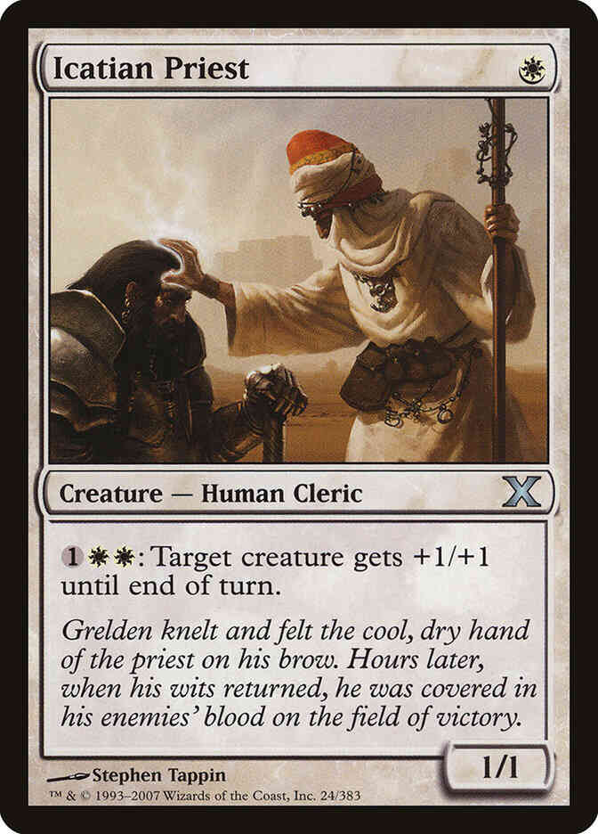 Icatian Priest [24] [Tenth Edition] [Non-Foil]