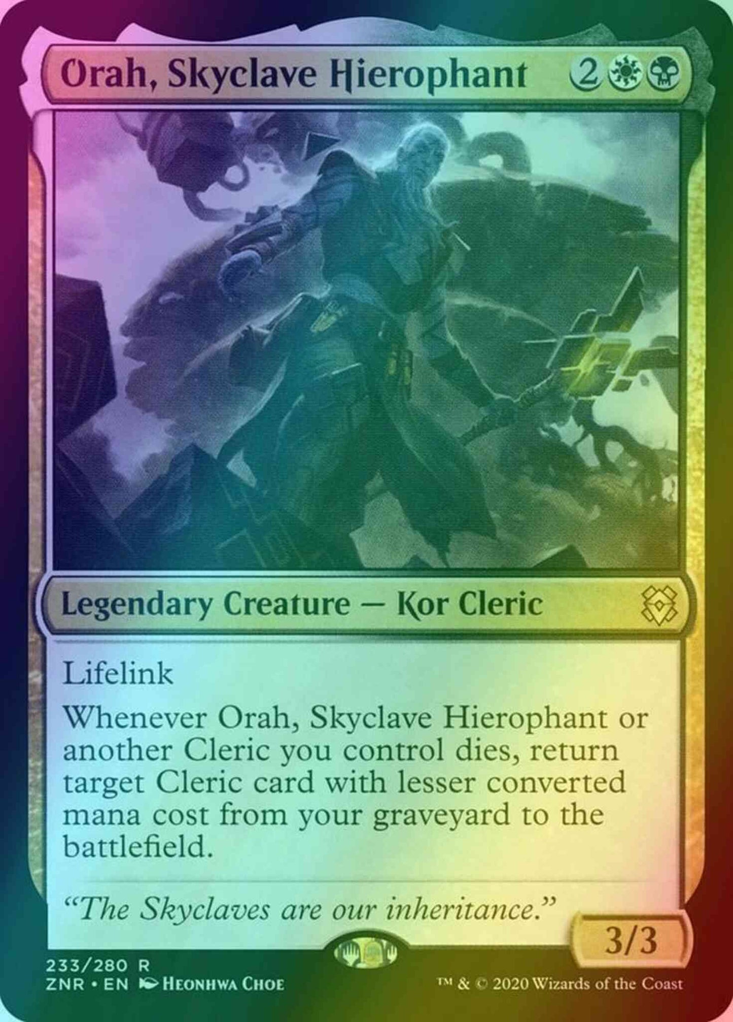 Orah, Skyclave Hierophant [233] [Zendikar Rising] [Foil]
