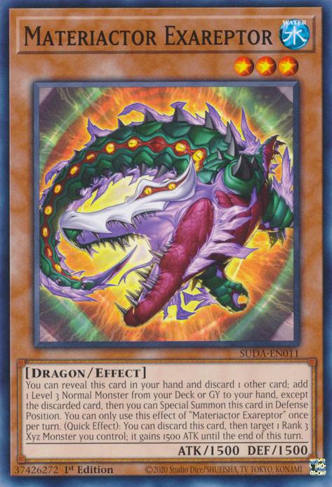Materiactor Exareptor - SUDA-EN011 - Common - 1st Edition