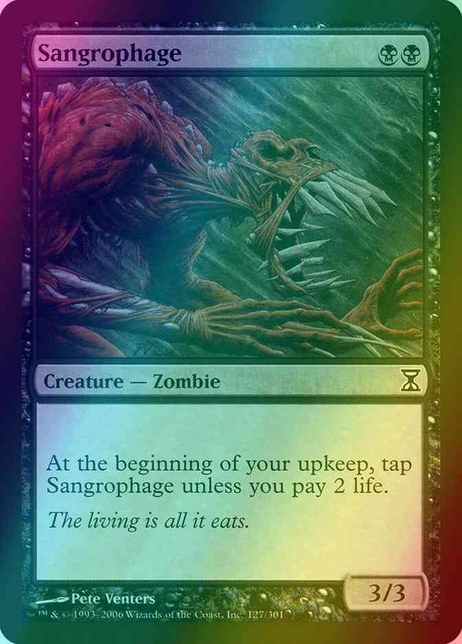 Sangrophage [127] [Time Spiral] [Foil]