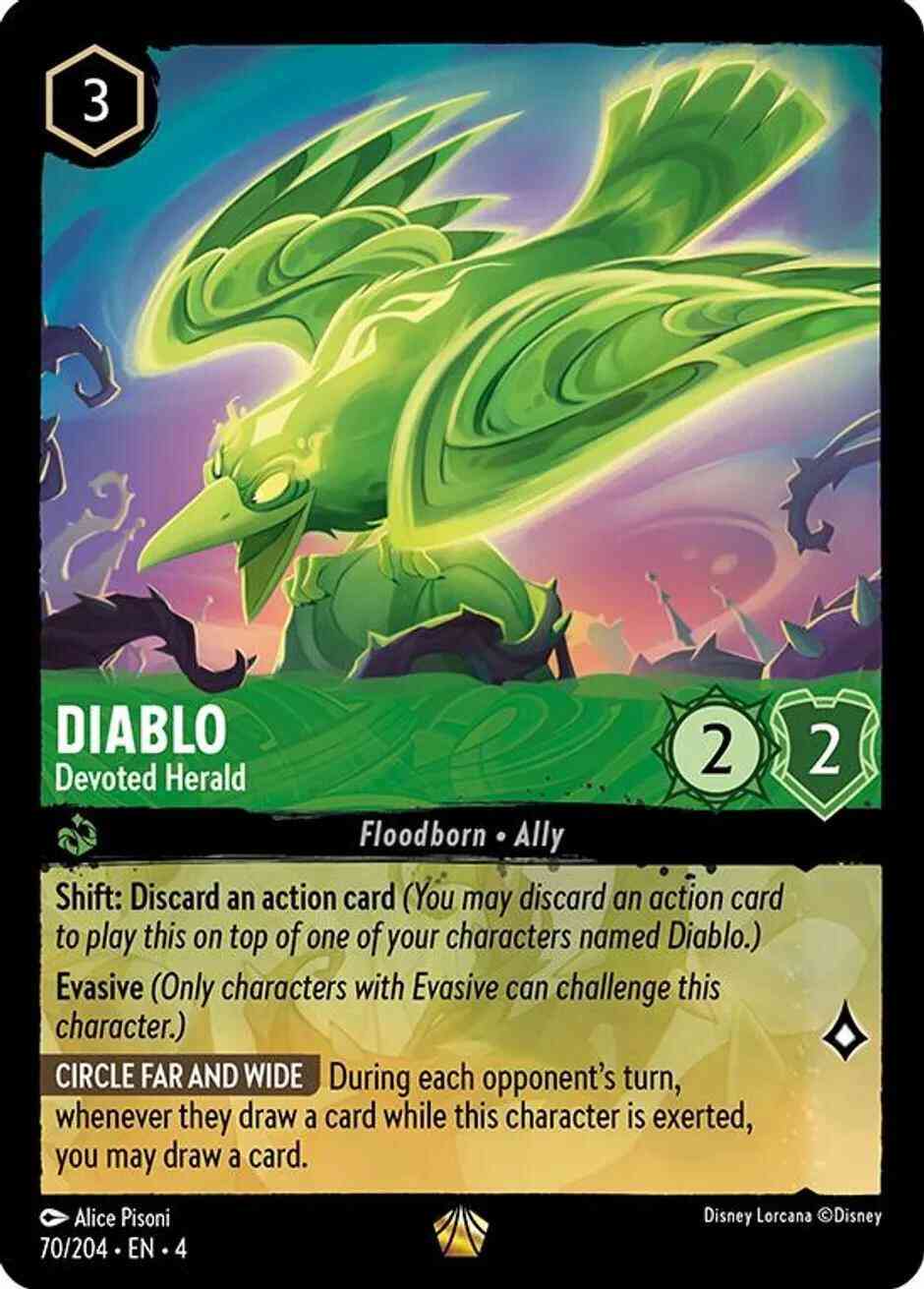 Diablo - Devoted Herald - 70/204 [Ursula's Return] [Non-Foil]