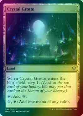 Crystal Grotto [246] [Dominaria United] [Foil]