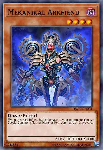 Mekanikal Arkfiend - RATE-EN094 - Common - 1st Edition