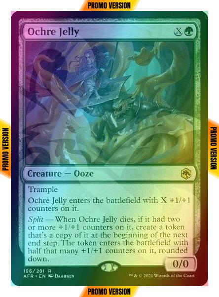 Ochre Jelly [196x] [Ampersand] [Adventures in the Forgotten Realms Promos] [Foil]