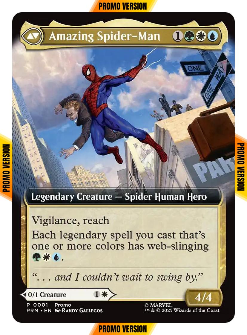 Peter Parker // Amazing Spider-Man [2025-22] [Extended Art] [PRM-0001] [Media and Collaboration Promos] [Non-Foil]