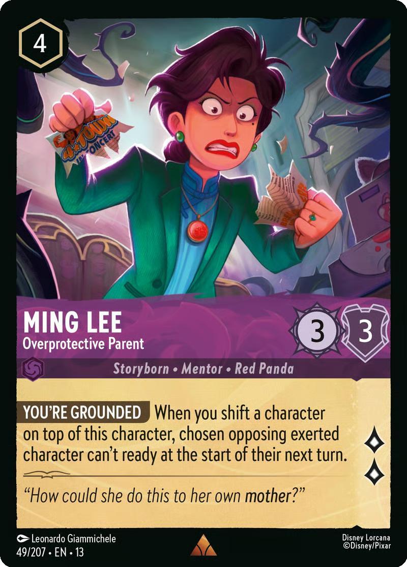 Ming Lee - Overprotective Parent - 49/204 [Attack of the Vine!] [Non-Foil]