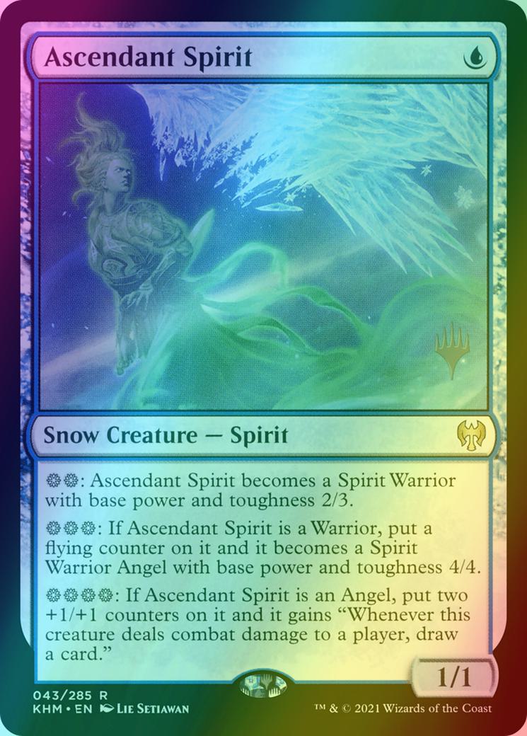 Ascendant Spirit [Promo Pack] [43p] [Kaldheim Promos] [Foil]
