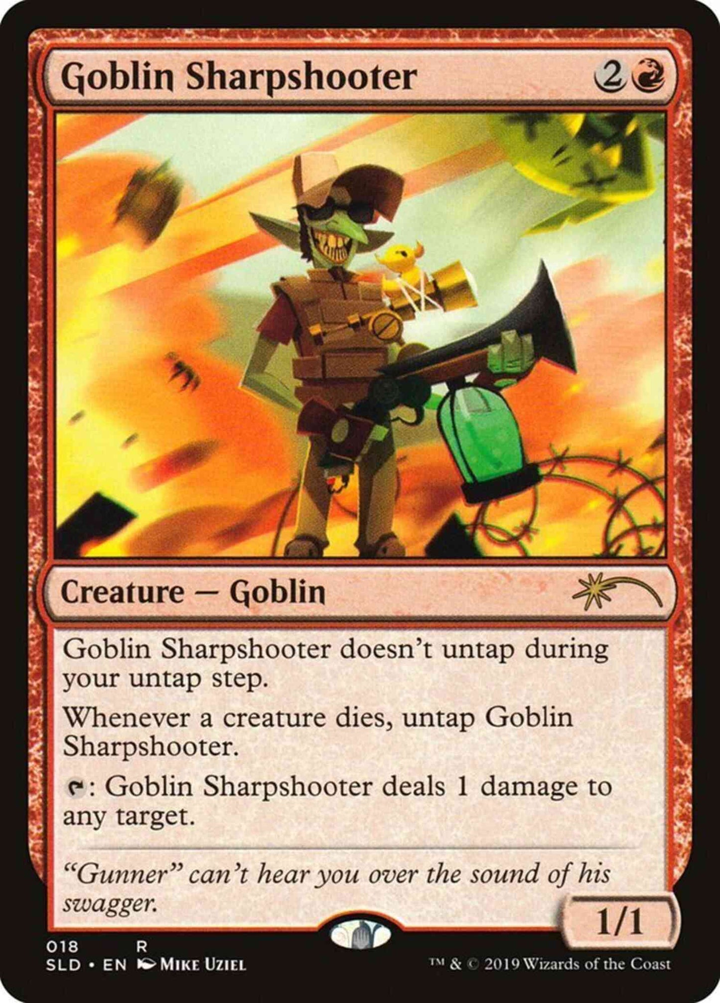 Goblin Sharpshooter [0018] [<explosion sounds>] [Secret Lair Drop] [Non-Foil]