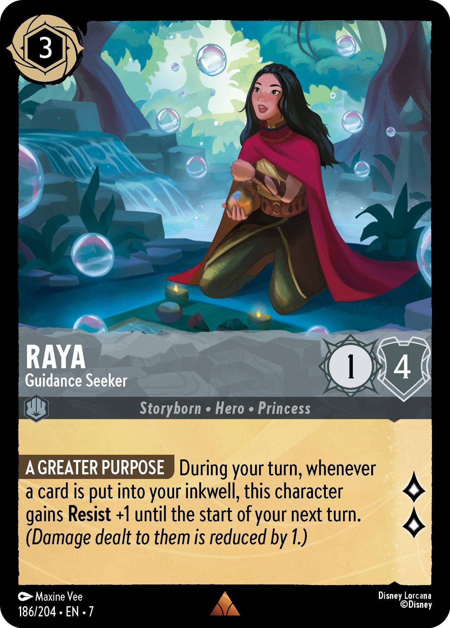Raya - Guidance Seeker - 186/204 [Archazia's Island] [Non-Foil]