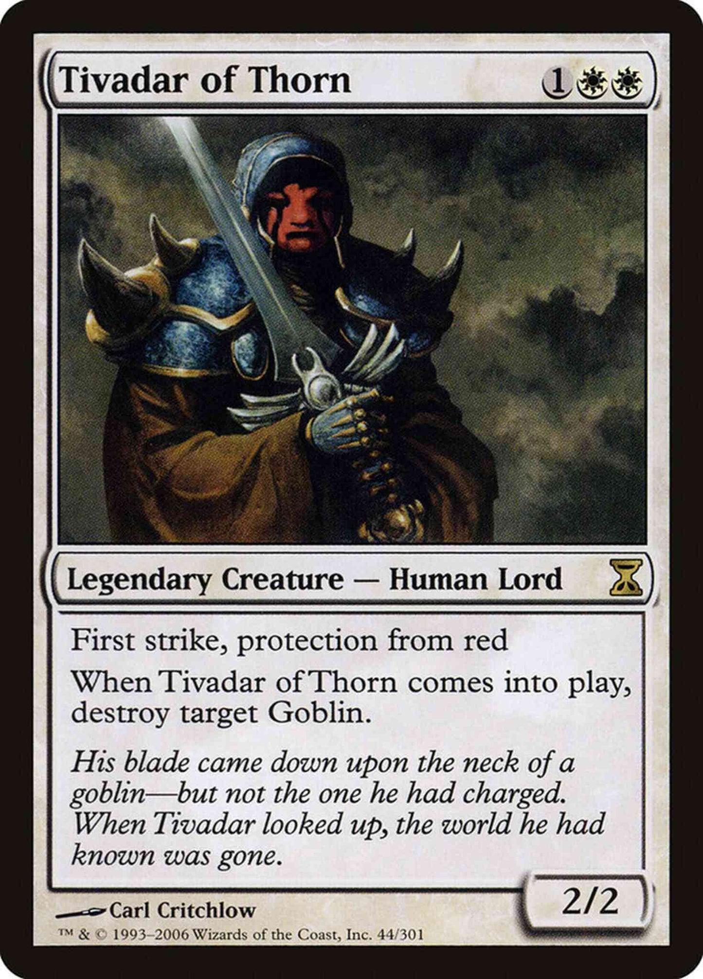 Tivadar of Thorn [44] [Time Spiral] [Non-Foil]