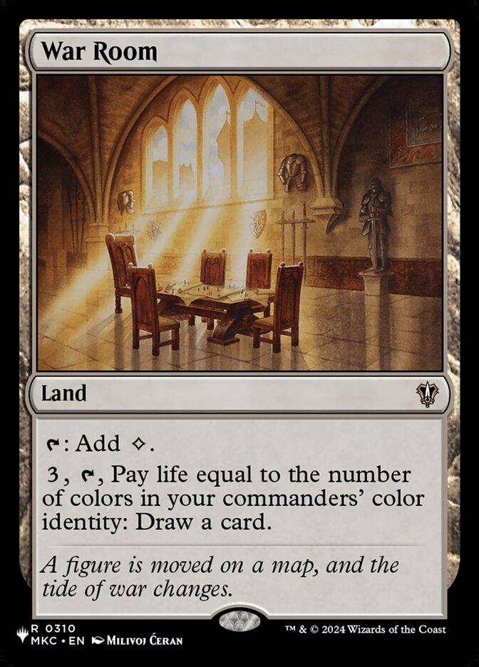 War Room [MKC-310] [The List] [Non-Foil]