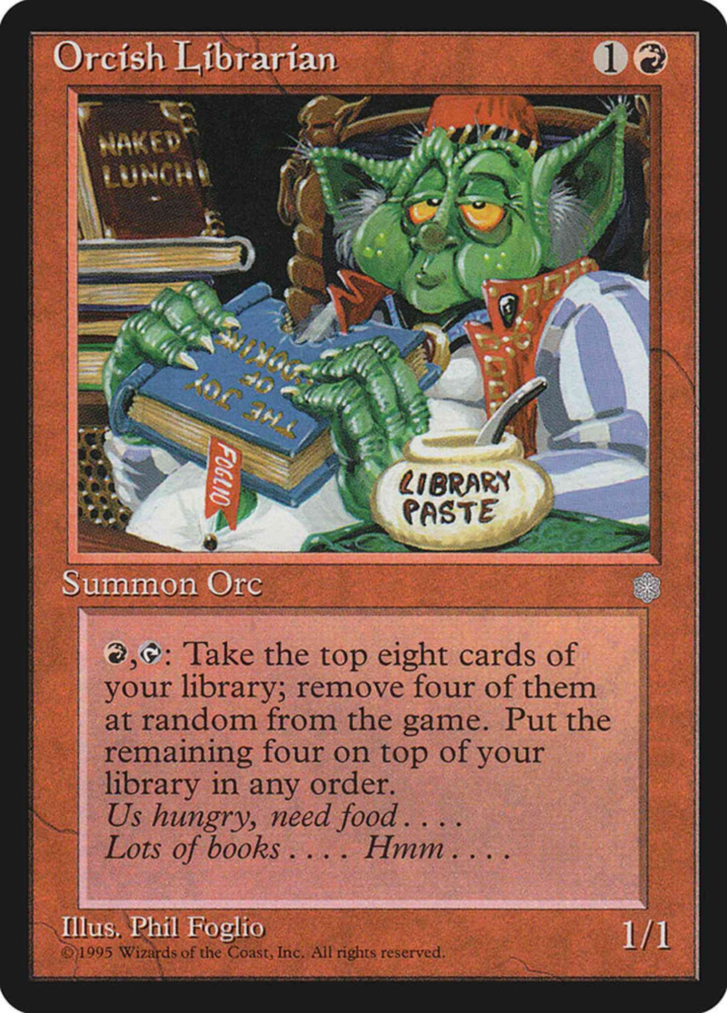 Orcish Librarian [209] [Ice Age] [Non-Foil]