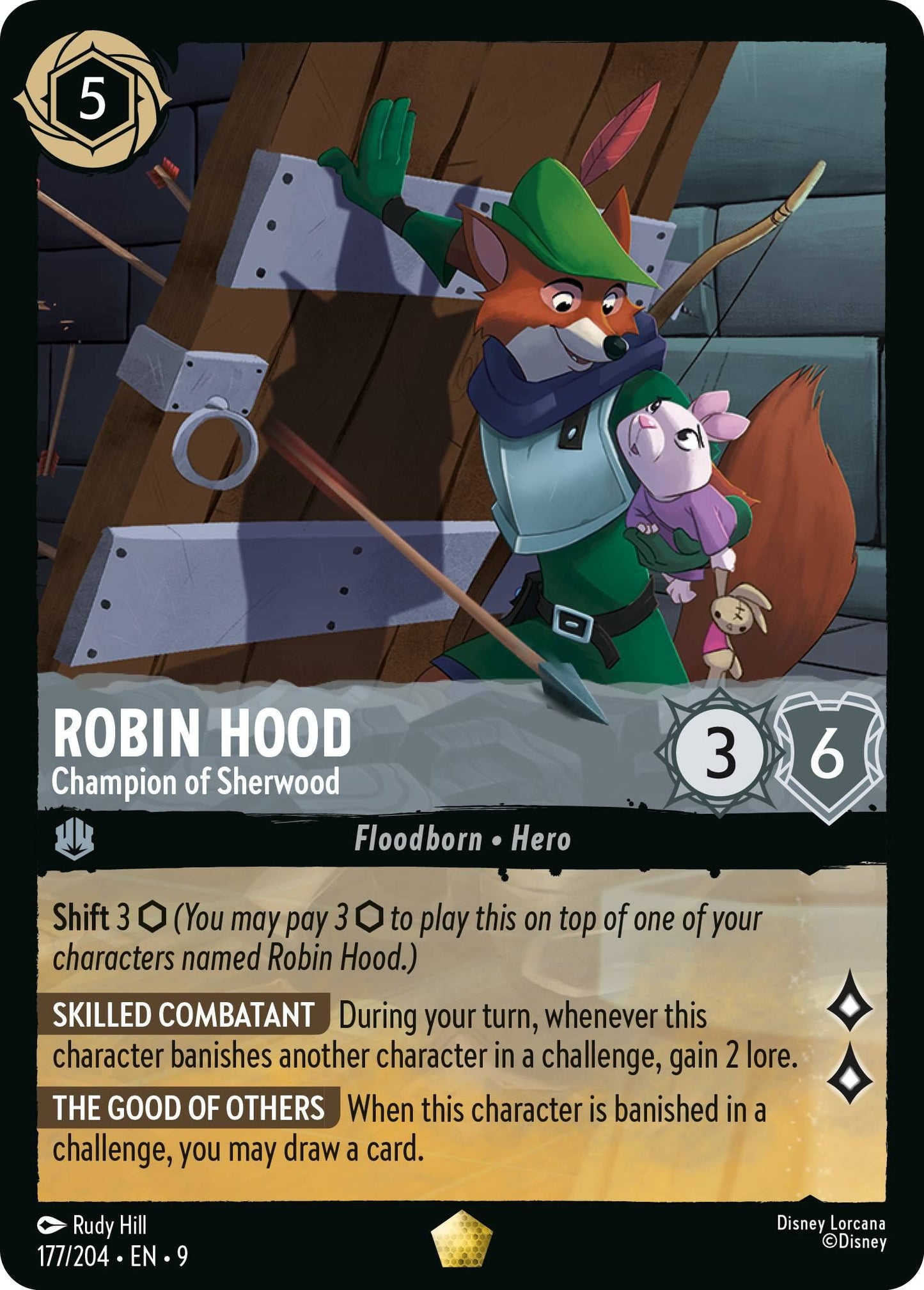 Robin Hood - Champion of Sherwood - 177/204 [Fabled] [Non-Foil]