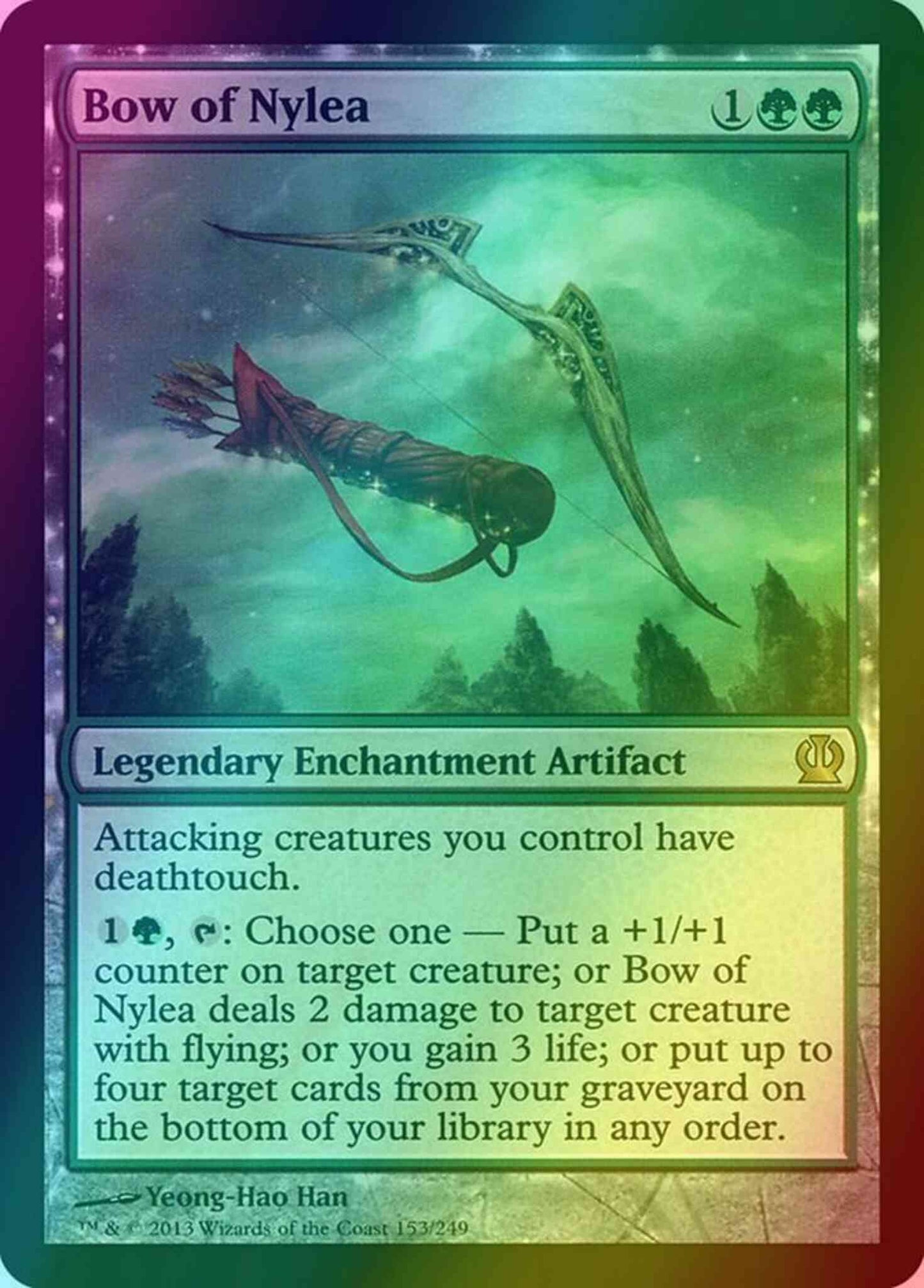 Bow of Nylea [153] [Theros] [Foil]