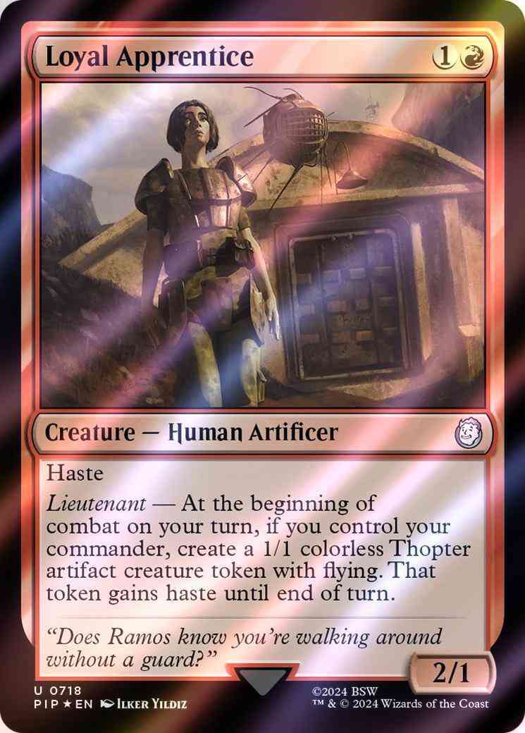 Loyal Apprentice [718] [Fallout] [Surge Foil]