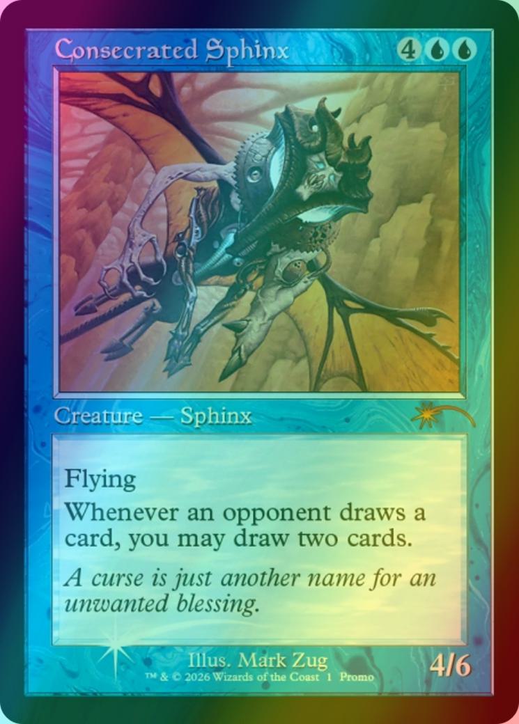 Consecrated Sphinx [4] [Retro Frame] [Promo 1] [MagicFest 2026] [Foil]