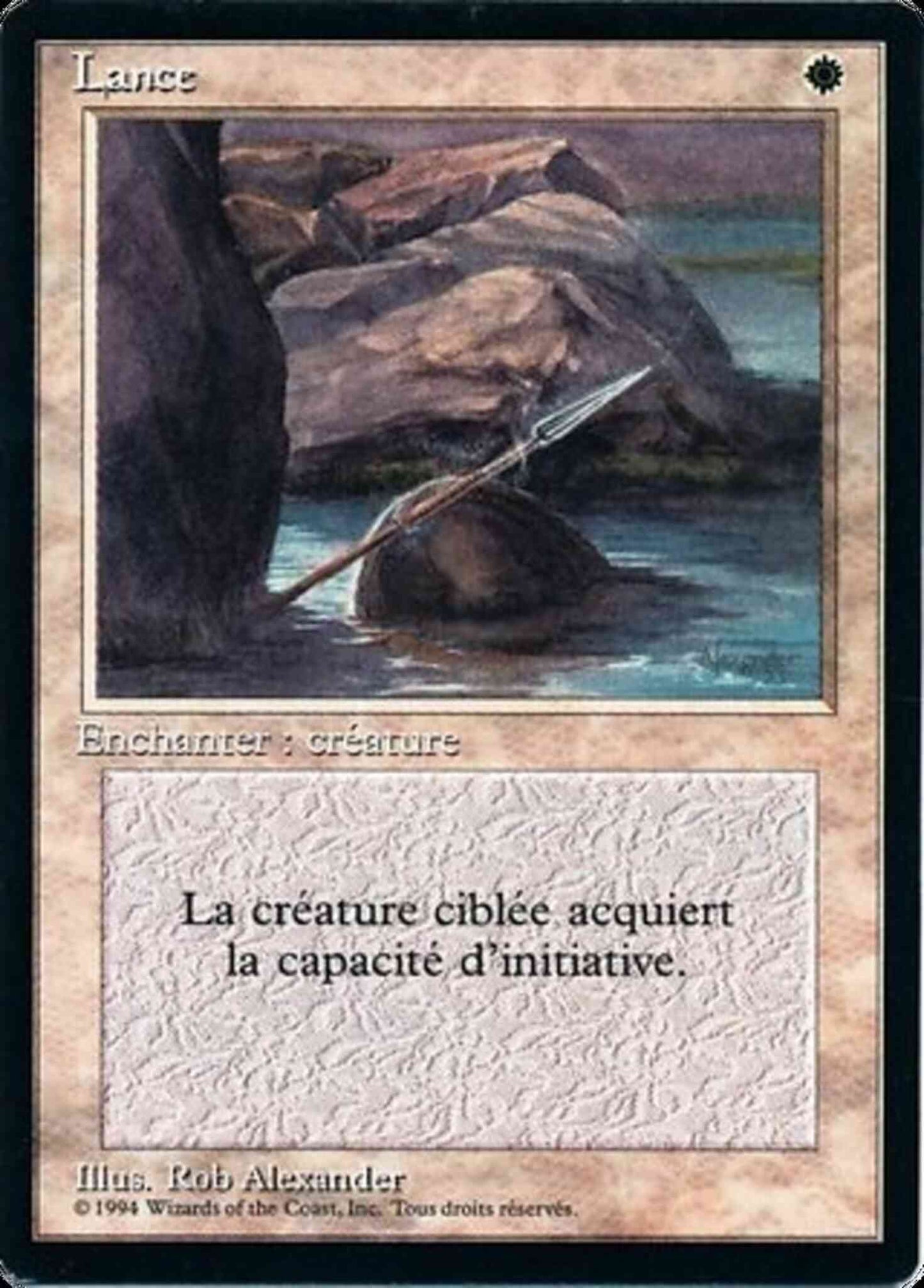 Lance - French [27] [Foreign Black Border: French] [Non-Foil]