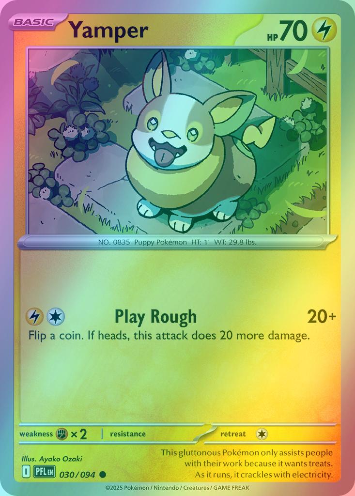 Yamper - 030/094 - Common [me02-030] [Reverse Holo]