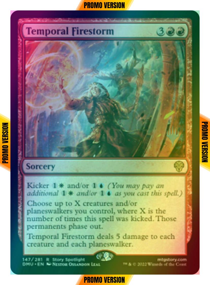 Temporal Firestorm [147p] [Promo Pack] [Dominaria United: Promos] [Foil]