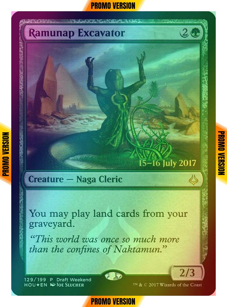 Ramunap Excavator [129] [Draft Weekend] [Hour of Devastation Promos] [Foil]
