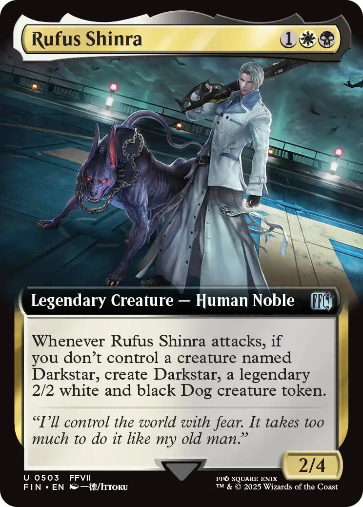 Rufus Shinra [503] [Extended Art] [FINAL FANTASY] [Non-Foil]