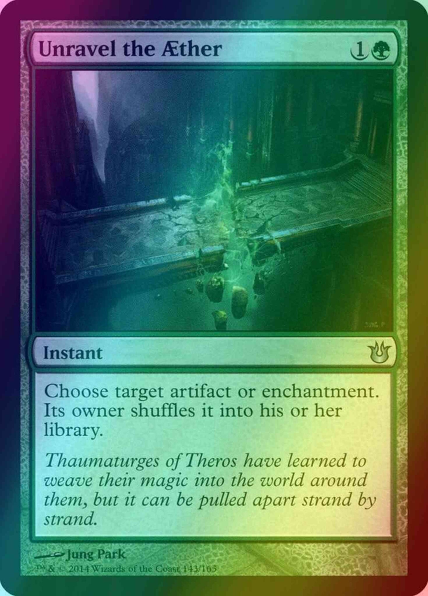 Unravel the Aether [143] [Born of the Gods] [Foil]