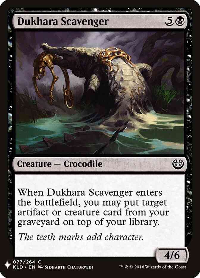 Dukhara Scavenger [KLD-77] [The List] [Non-Foil]