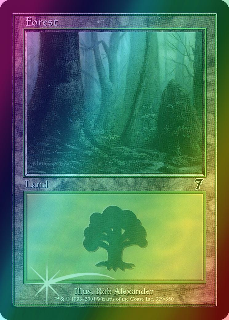 Forest [329x] [329] [Seventh Edition] [Foil]