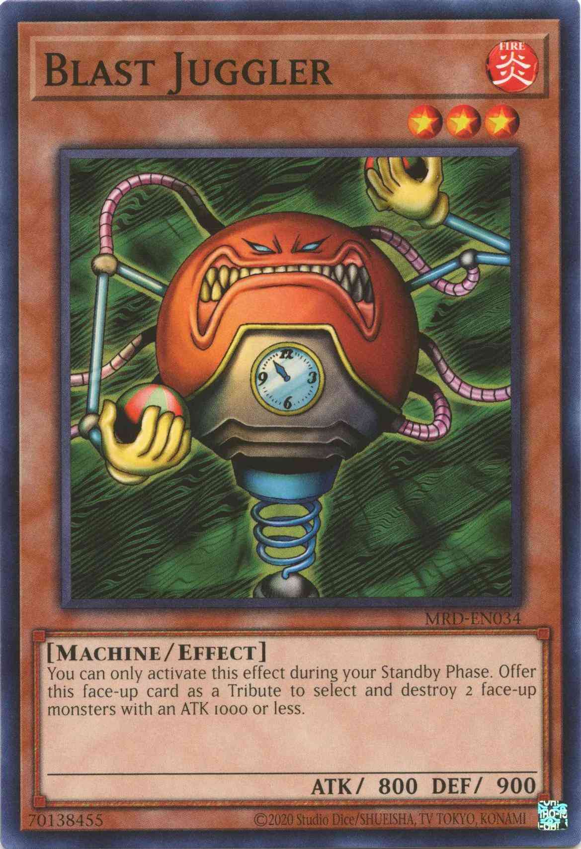 Blast Juggler - 25th Anniversary - MRD-EN034 - Common - Unlimited