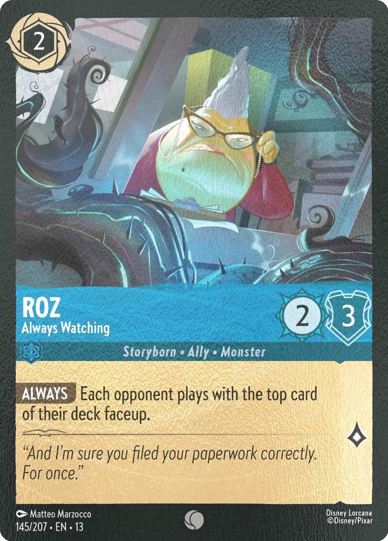 Roz - Always Watching - 145/204 [Attack of the Vine!] [Cold Foil]