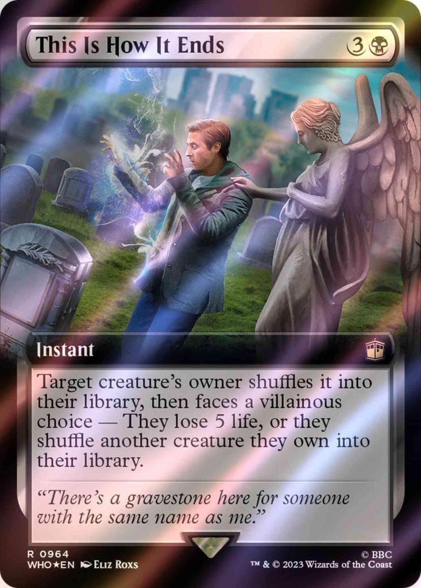This Is How It Ends [964] [Extended Art] [Universes Beyond: Doctor Who] [Surge Foil]