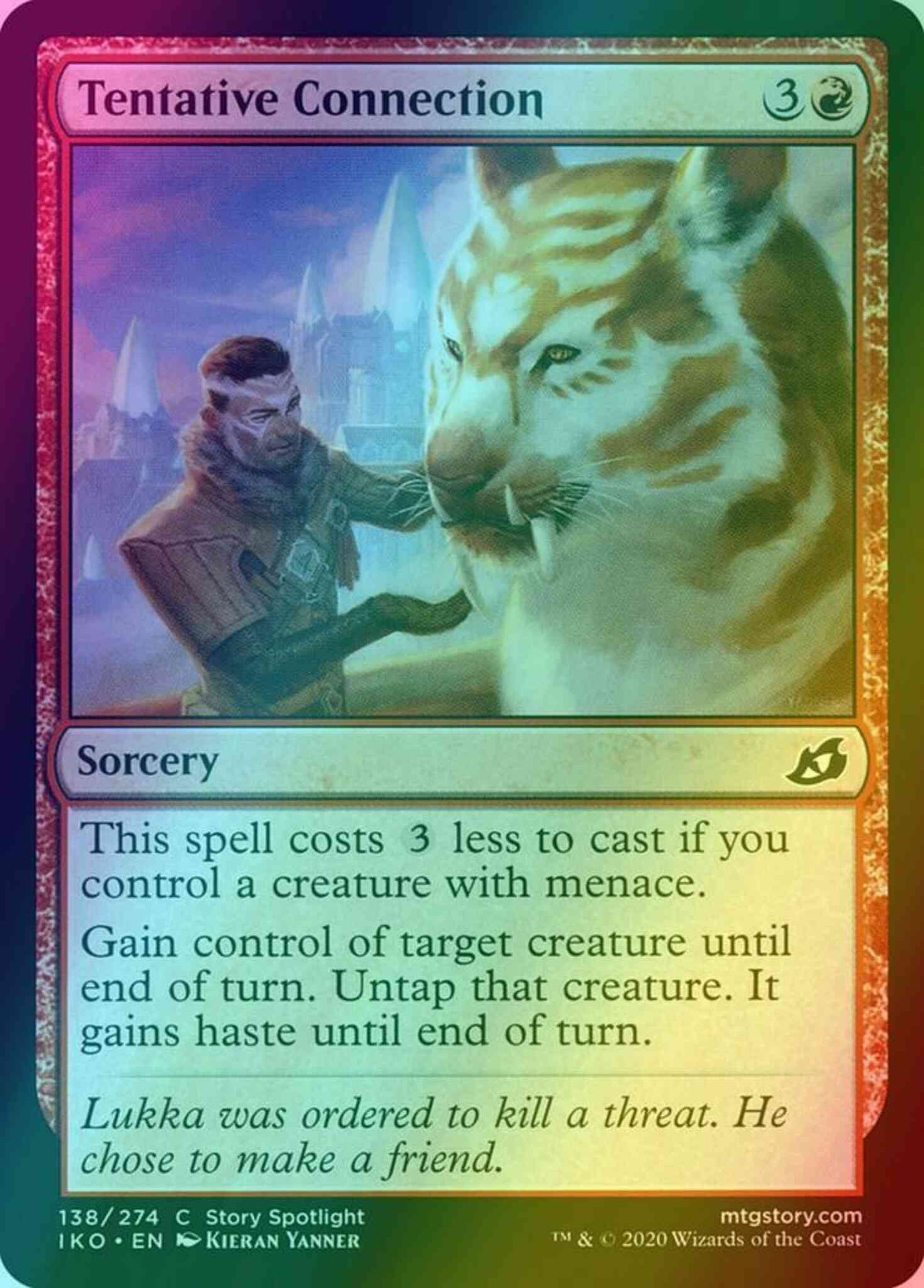 Tentative Connection [138] [Ikoria: Lair of Behemoths] [Foil]