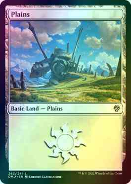 Plains [262] [Dominaria United] [Foil]