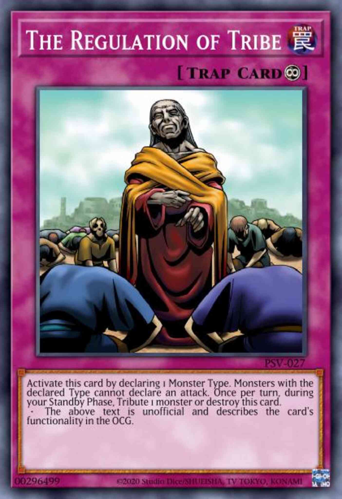 The Regulation of Tribe - PSV-027 - Common - Unlimited