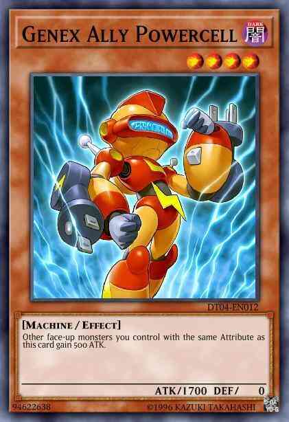 Genex Ally Powercell - HA04-EN002 - Secret Rare - 1st Edition