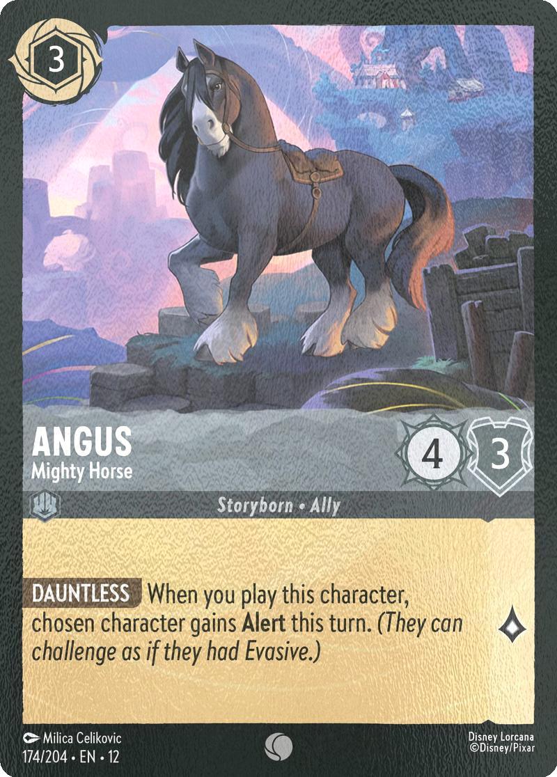 Angus - Mighty Horse - 174/204 [Wilds Unknown] [Cold Foil]