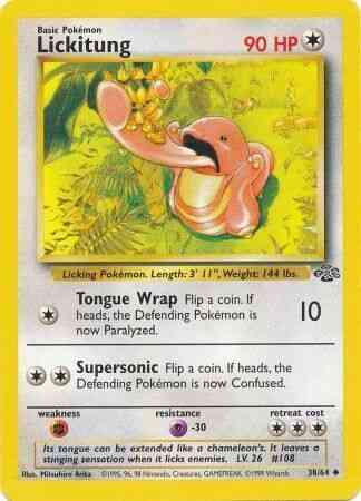 Lickitung - 38/64 - Uncommon - Unlimited [base2U-38] [Non-Holo]