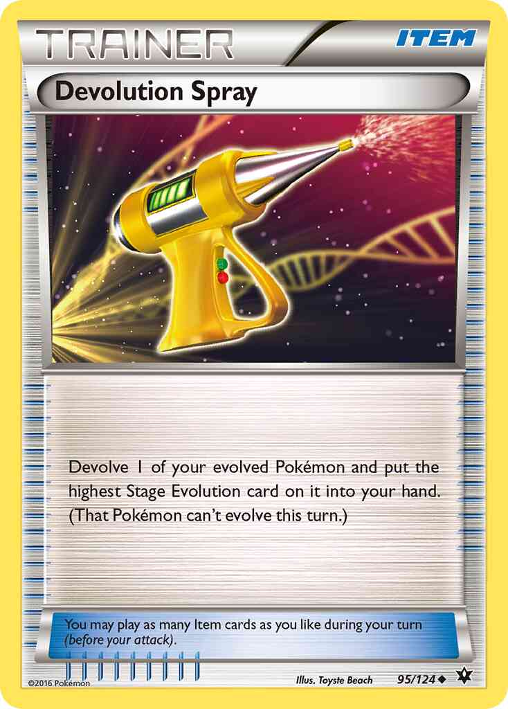 Devolution Spray - 95/124 - Uncommon [xy10-95] [Non-Holo]