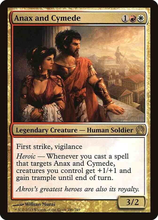 Anax and Cymede [186] [Theros] [Non-Foil]